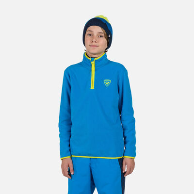 Rossignol Juniors' Strawpile Half-Zip Fleece blue