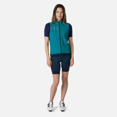 Rossignol Veste de vélo de route sans manche pour femme blue