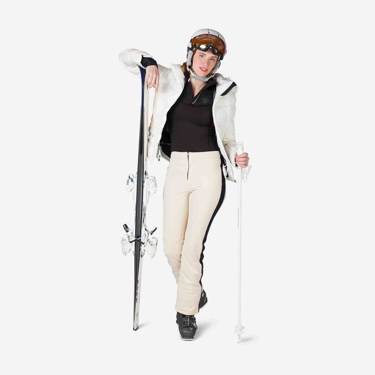 Rossignol Pantalon de ski Resort Softshell femme Multicolor