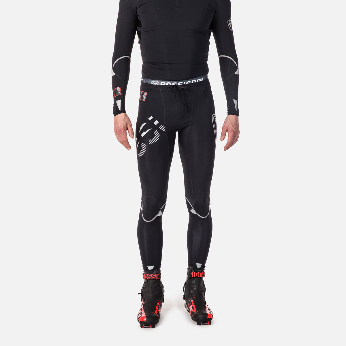 Rossignol Infini Compression Race Tights Onyx Grey Base layer