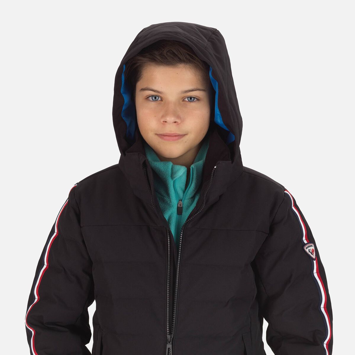 Rossignol Boys' Hiver Polydown ski jacket black