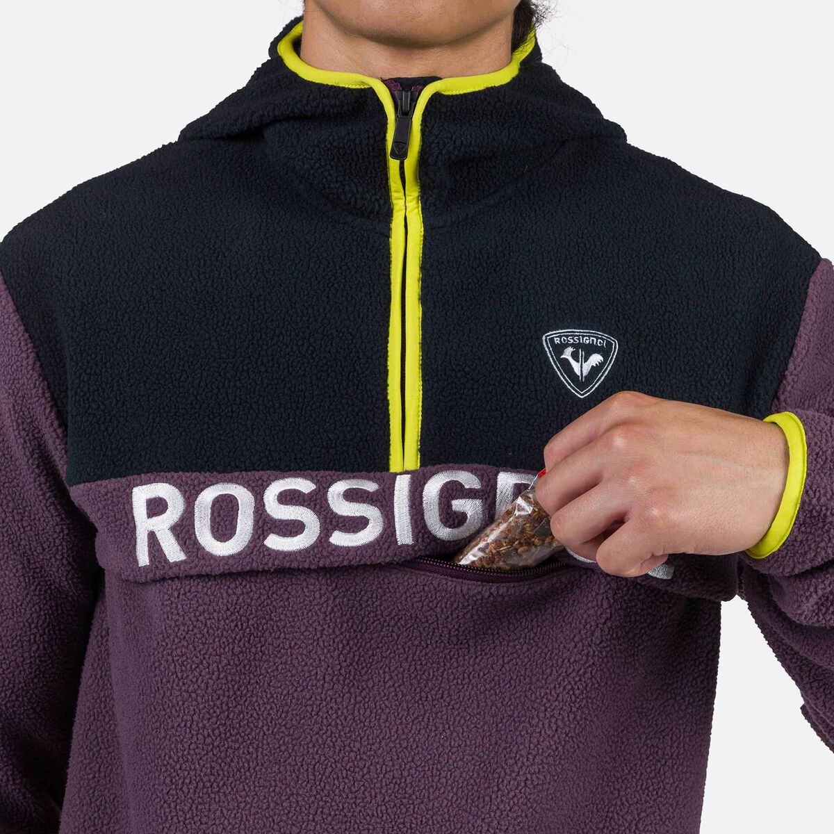 Rossignol Herren-Fleeceoberteil Alltrack pinkpurple