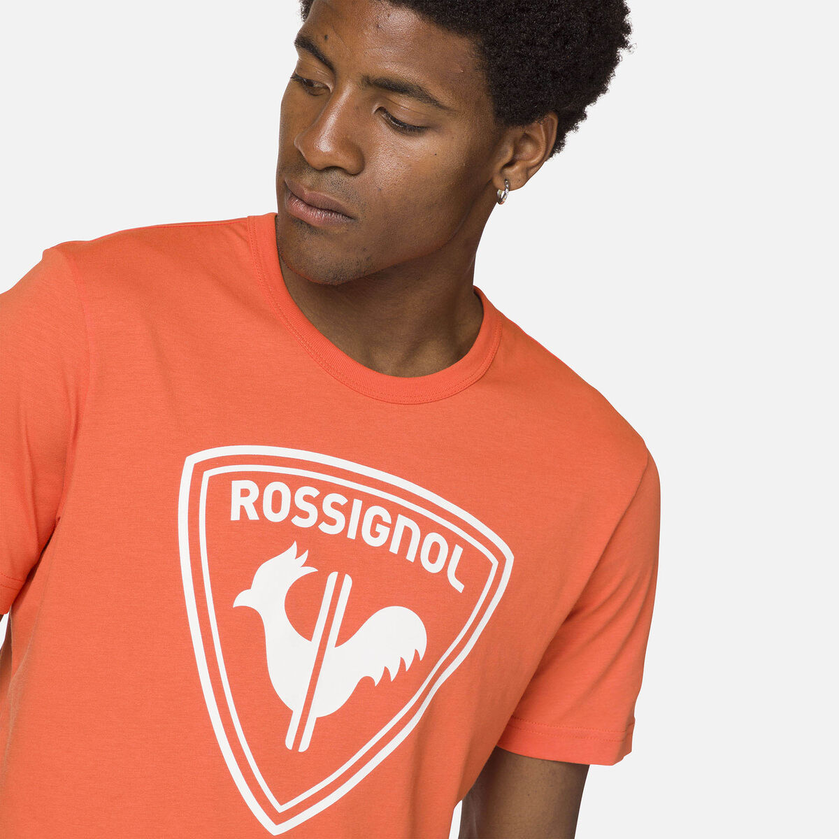Rossignol Logo Rossignol Herren-T-Shirt orange