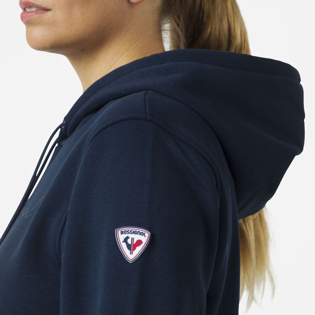 Rossignol Sudadera afelpada con capucha Logo para mujer blue