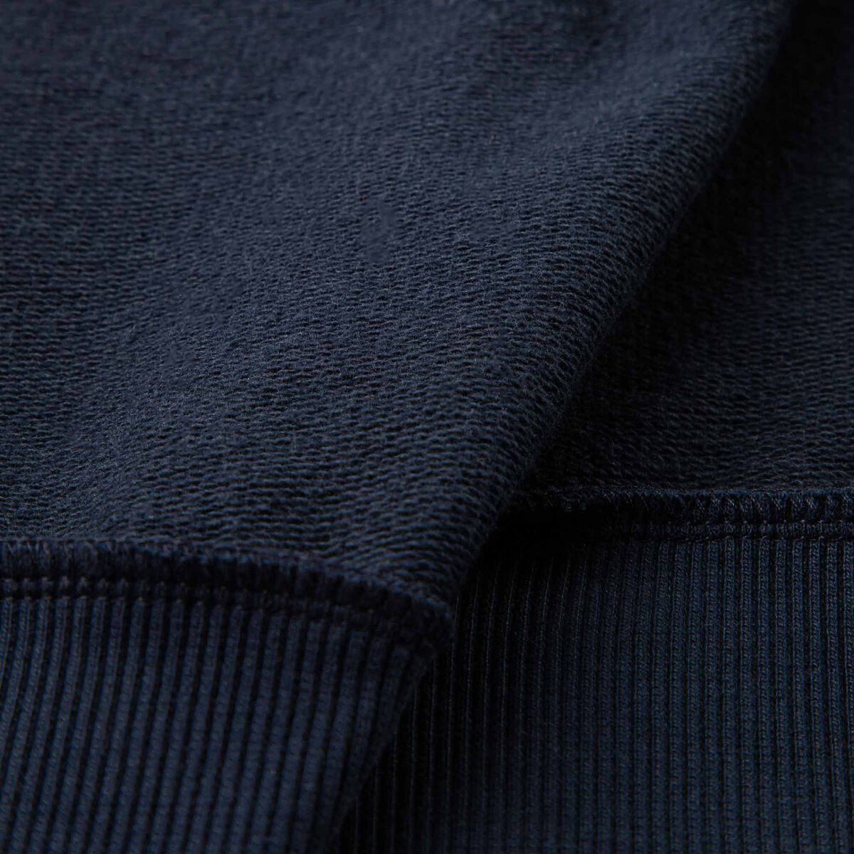 Rossignol Men's full-zip logo cotton sweatshirt blue