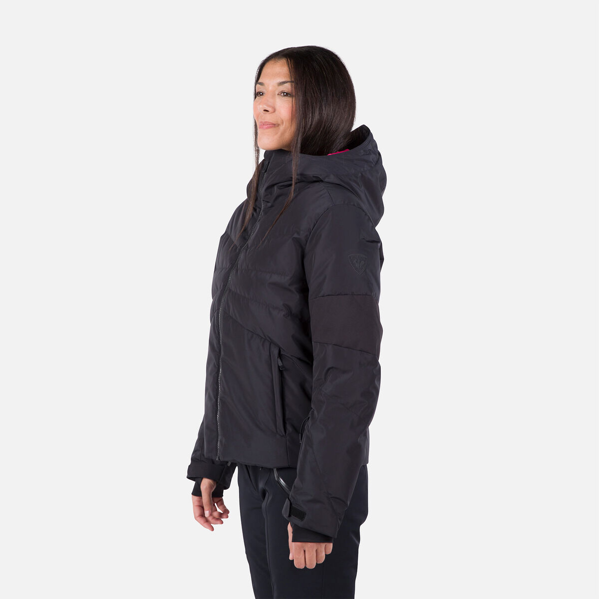 Rossignol Chaqueta de esquí acolchada mujer Wispile Black