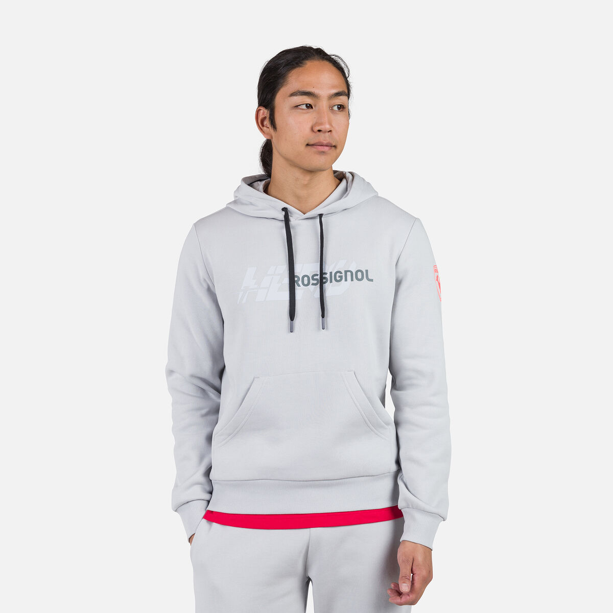 Rossignol Herrenkapuzenpullover Hero Grey