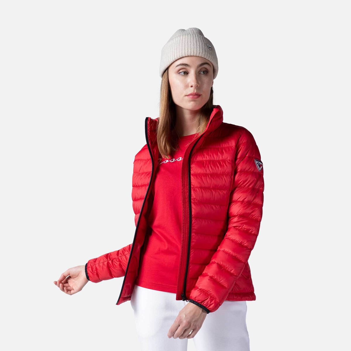 Rossignol Women's insulated jacket 100GR Red