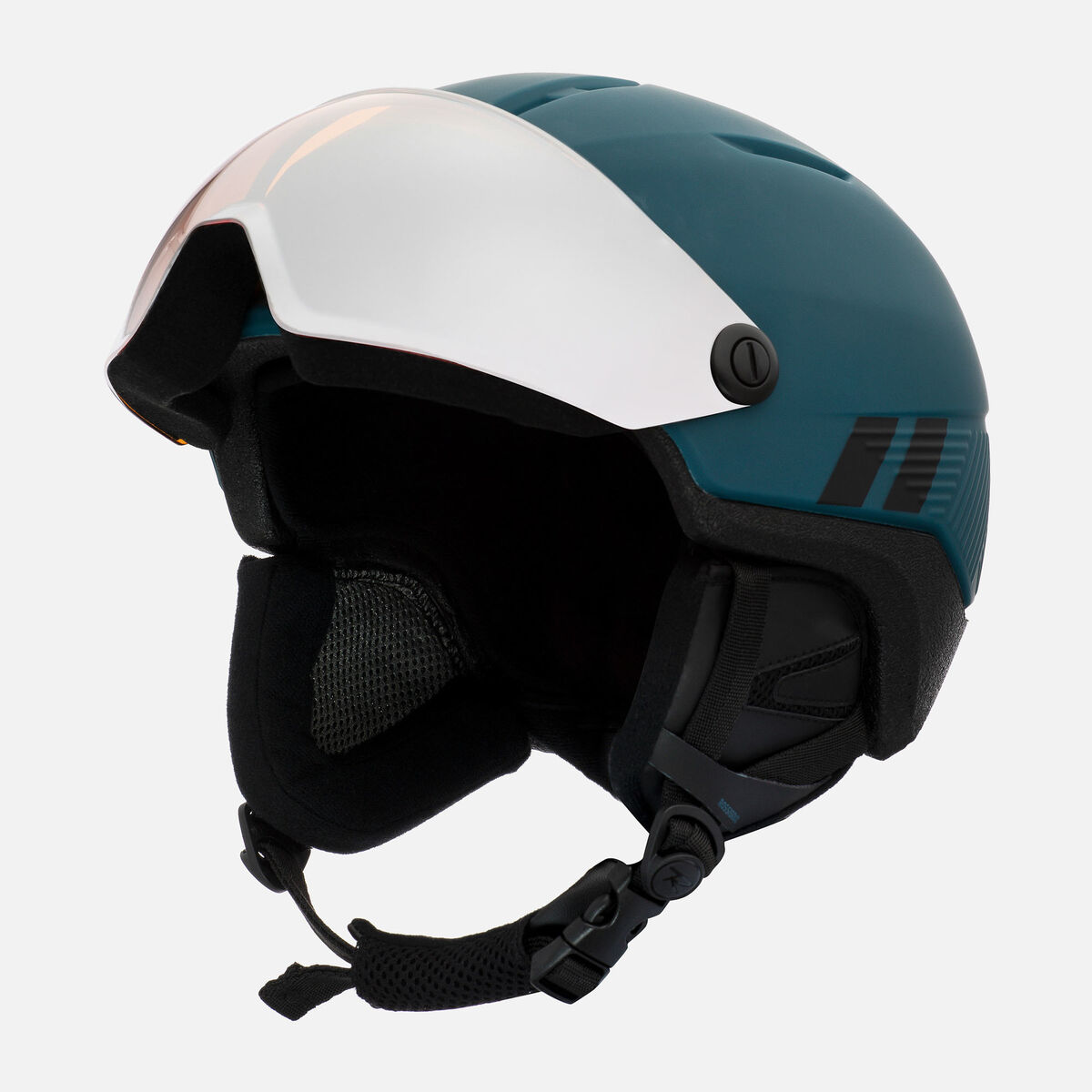 Rossignol Unisex Helm Fit Visier Impacts Blue