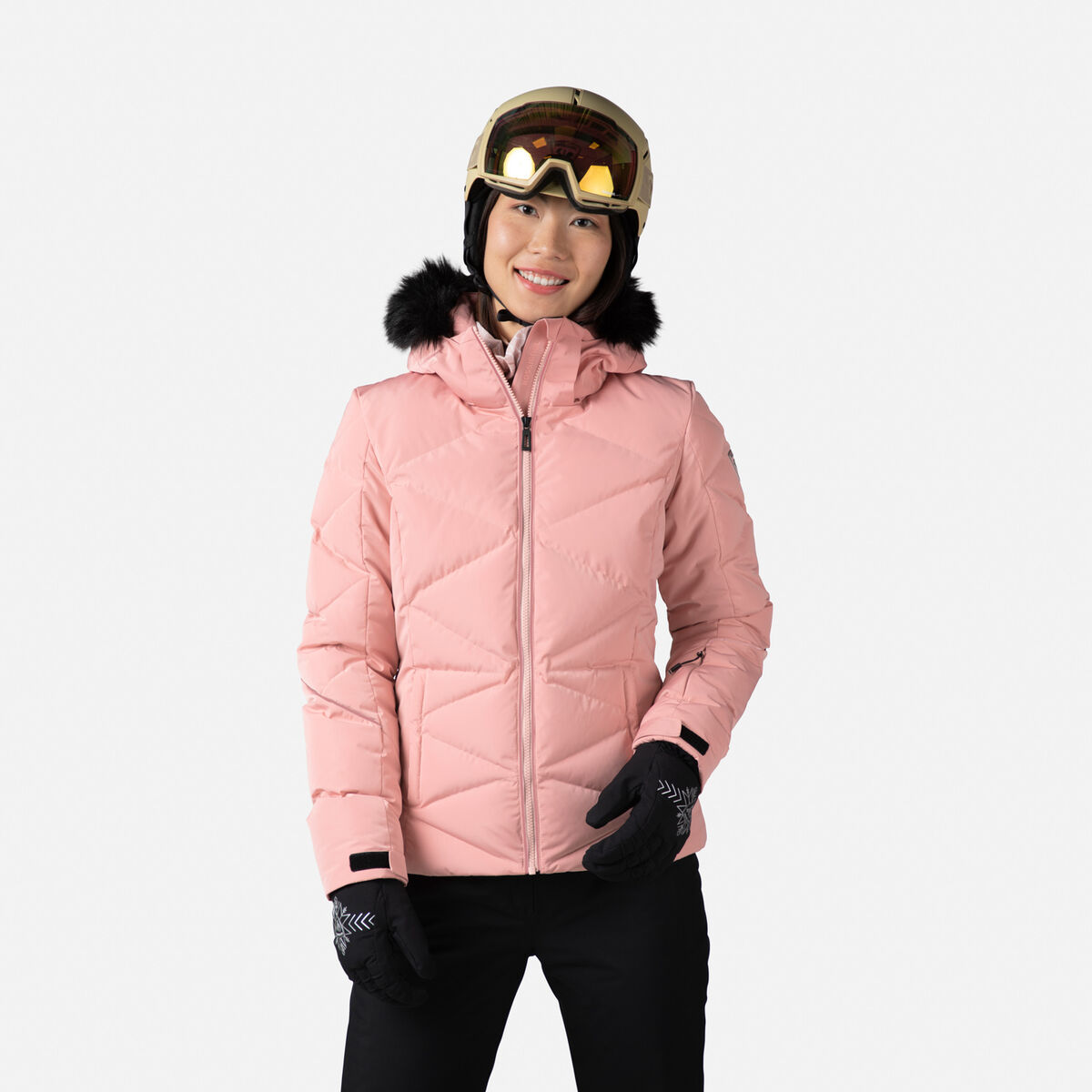 Rossignol Chaqueta de esquí Staci para mujer Pink/Purple