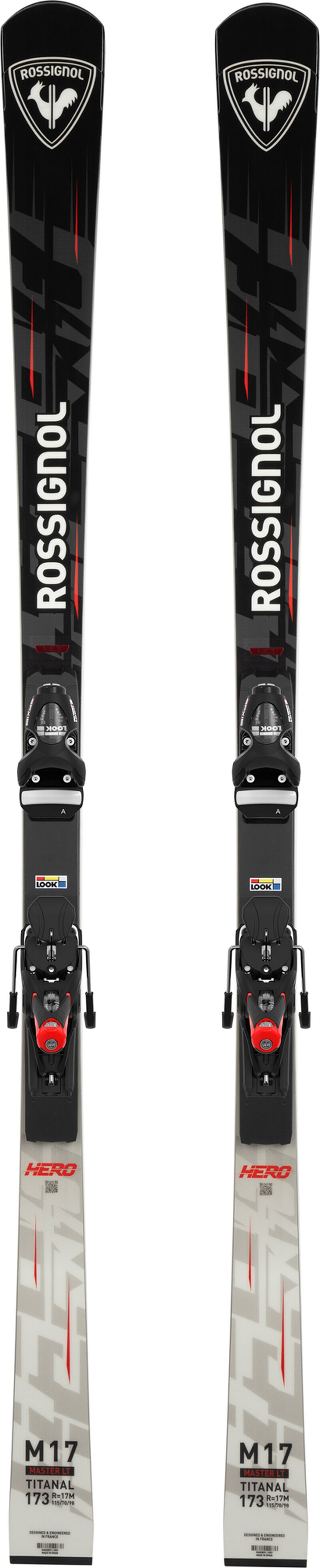 Women's cross-country ski leggings Rossignol W Bessi Tights black 