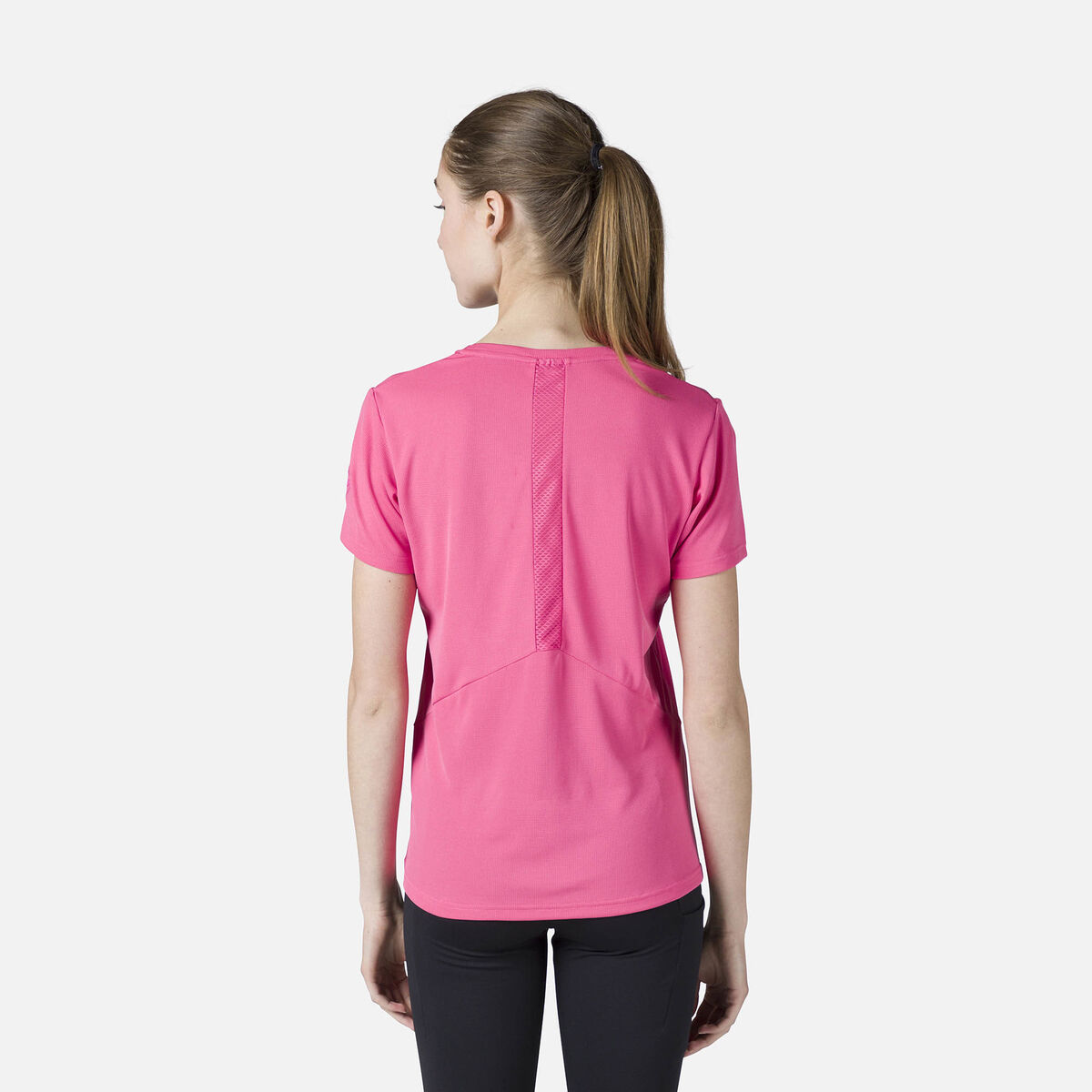 Rossignol T-shirt de randonnée Plain Femme Pink/Purple