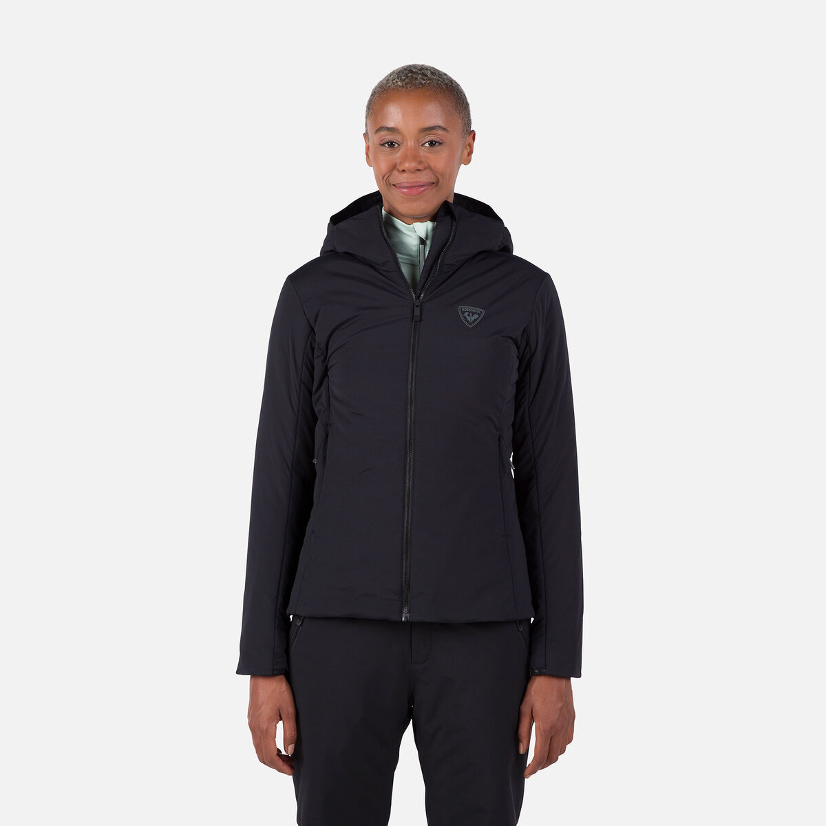 Rossignol Sudadera mujer con capucha Opside Warm Black