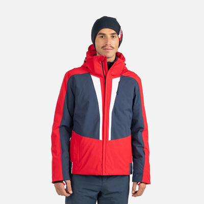 Rossignol Men's Summit Stripe Ski Jacket red