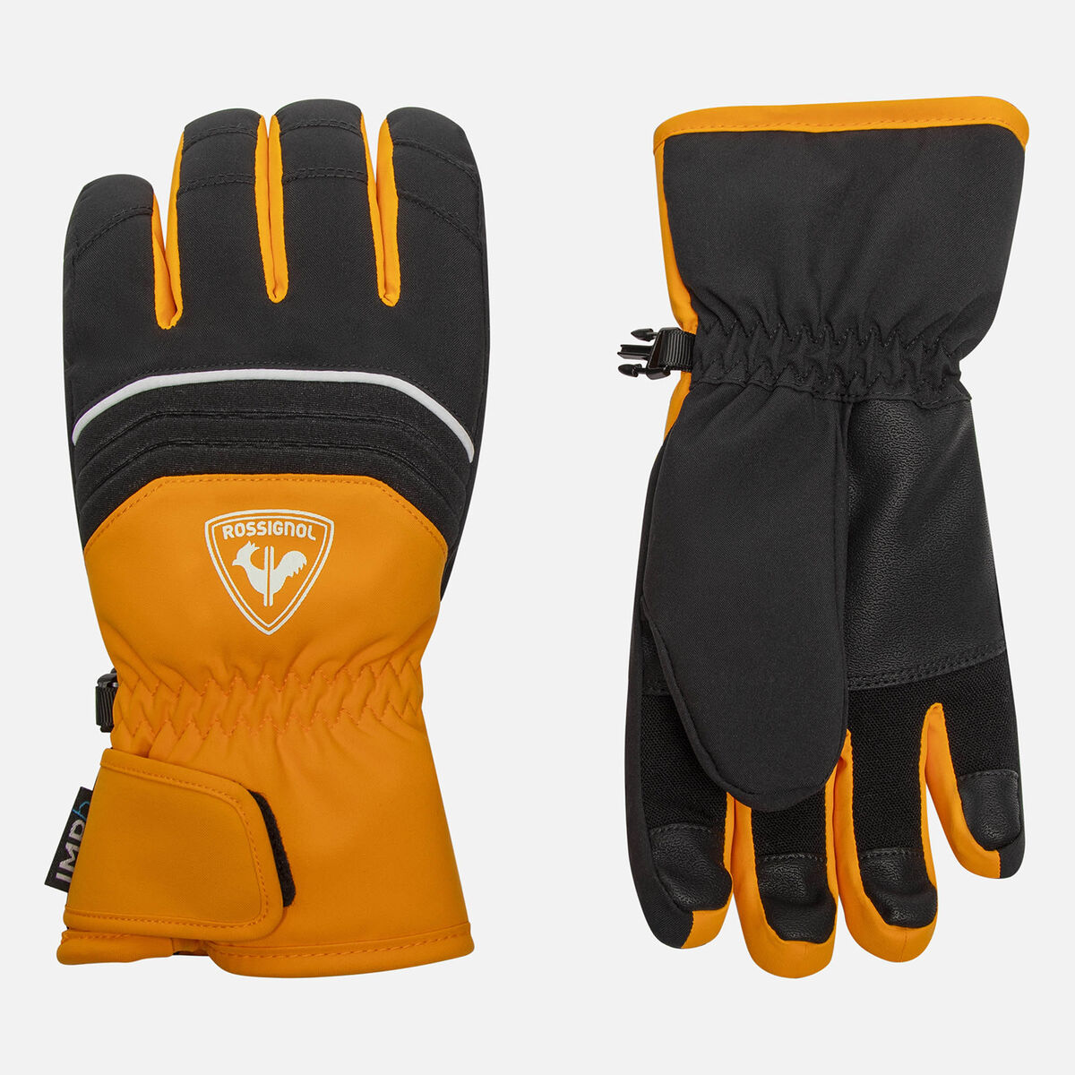 Rossignol Juniors' Tech Ski Gloves Orange