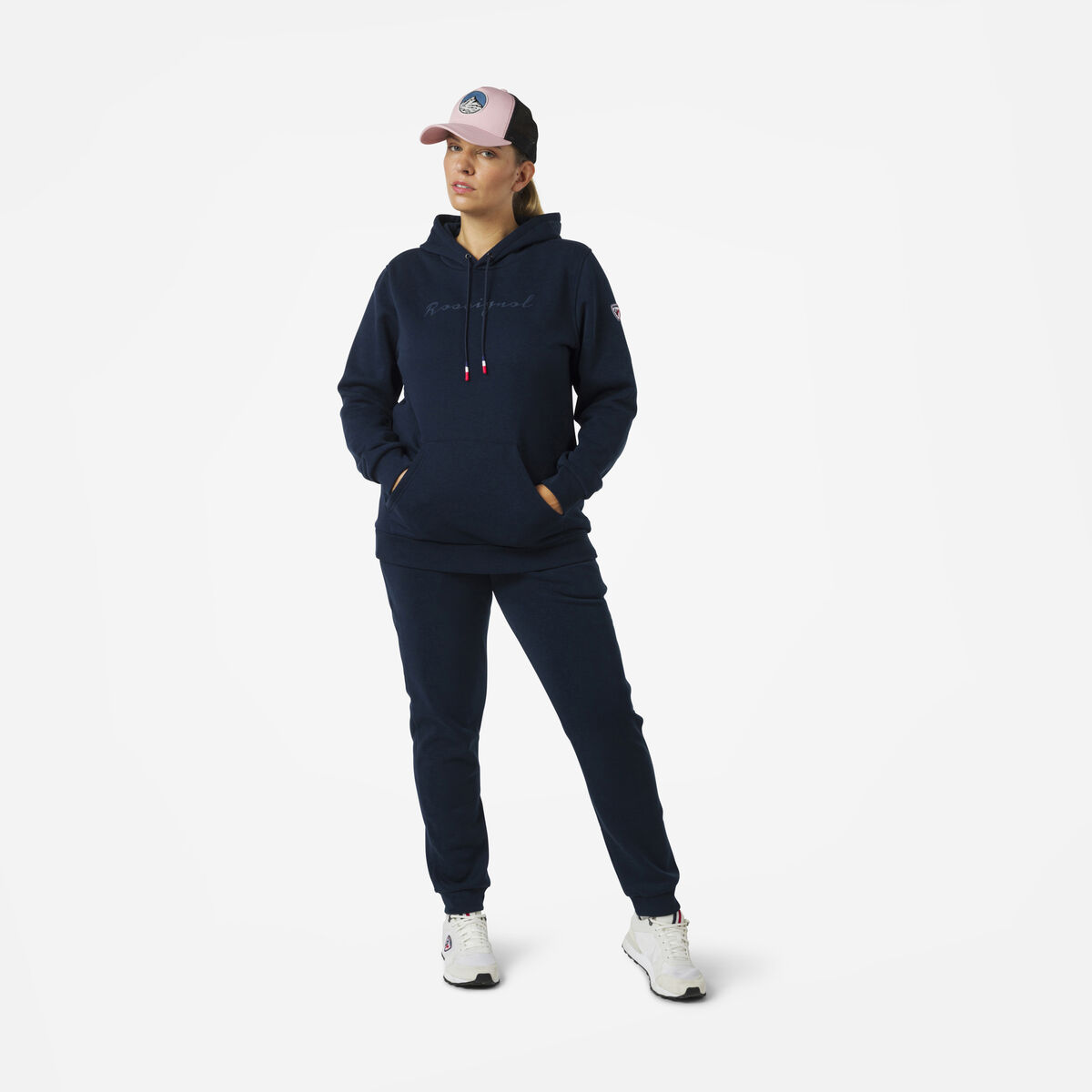 Rossignol Logo Kapuzensweatshirt für Damen Blue