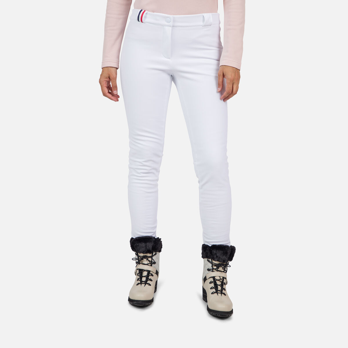 Rossignol Pantalon de ski Fuseau femme White