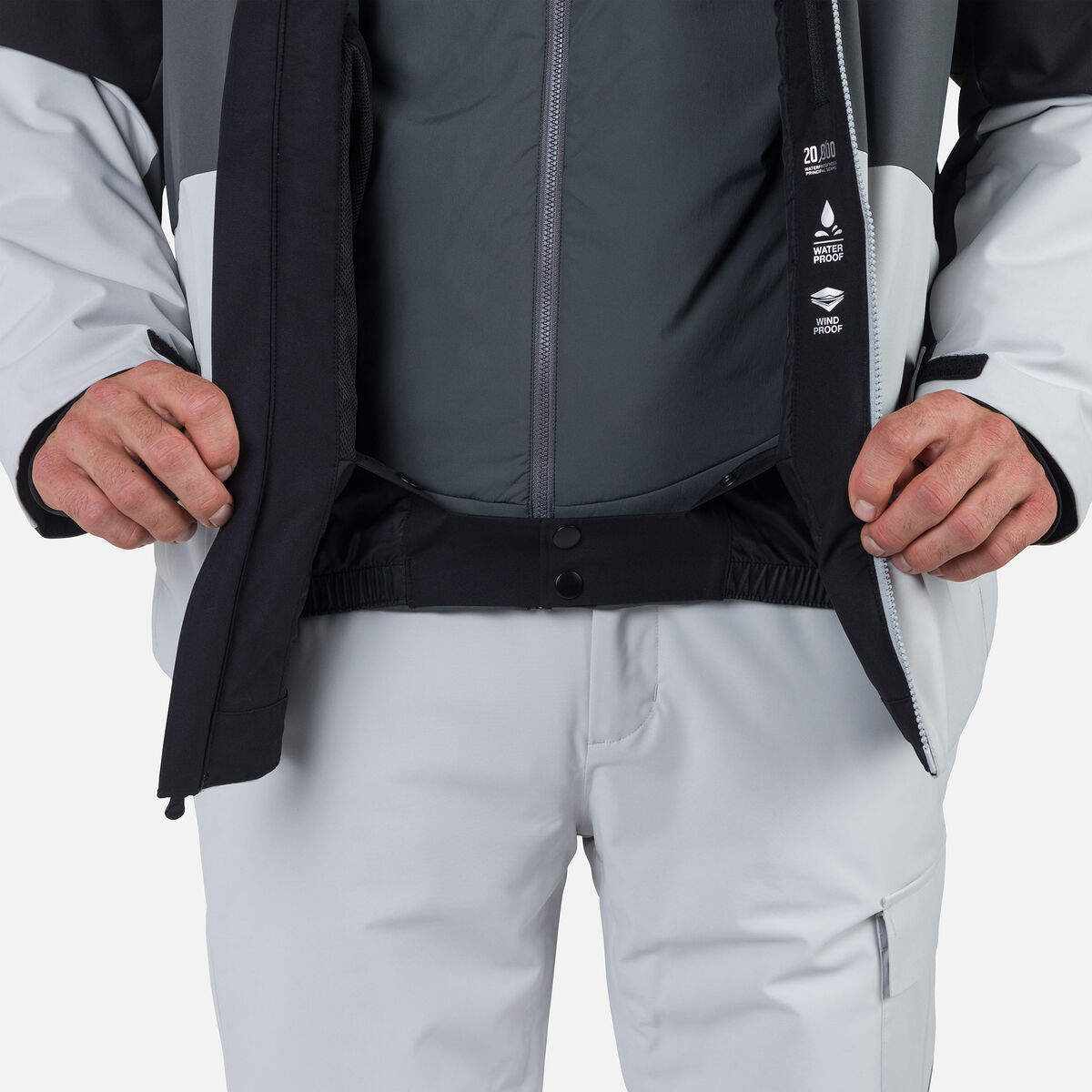 Rossignol Herrenskijacke Corbet's black