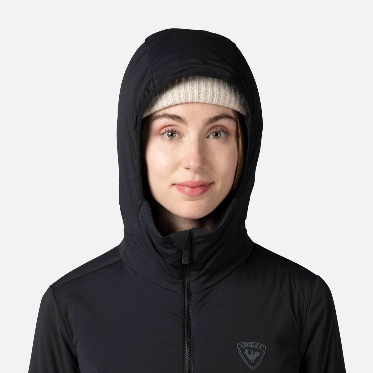 Rossignol Women's Opside Hooded Jacket black
