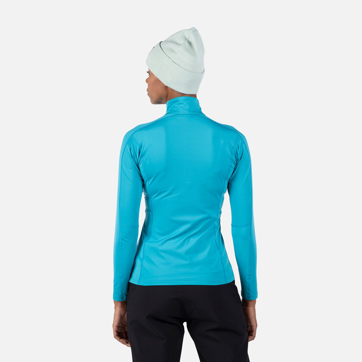 Rossignol Women's Classique Half-Zip Baselayer Top Blue