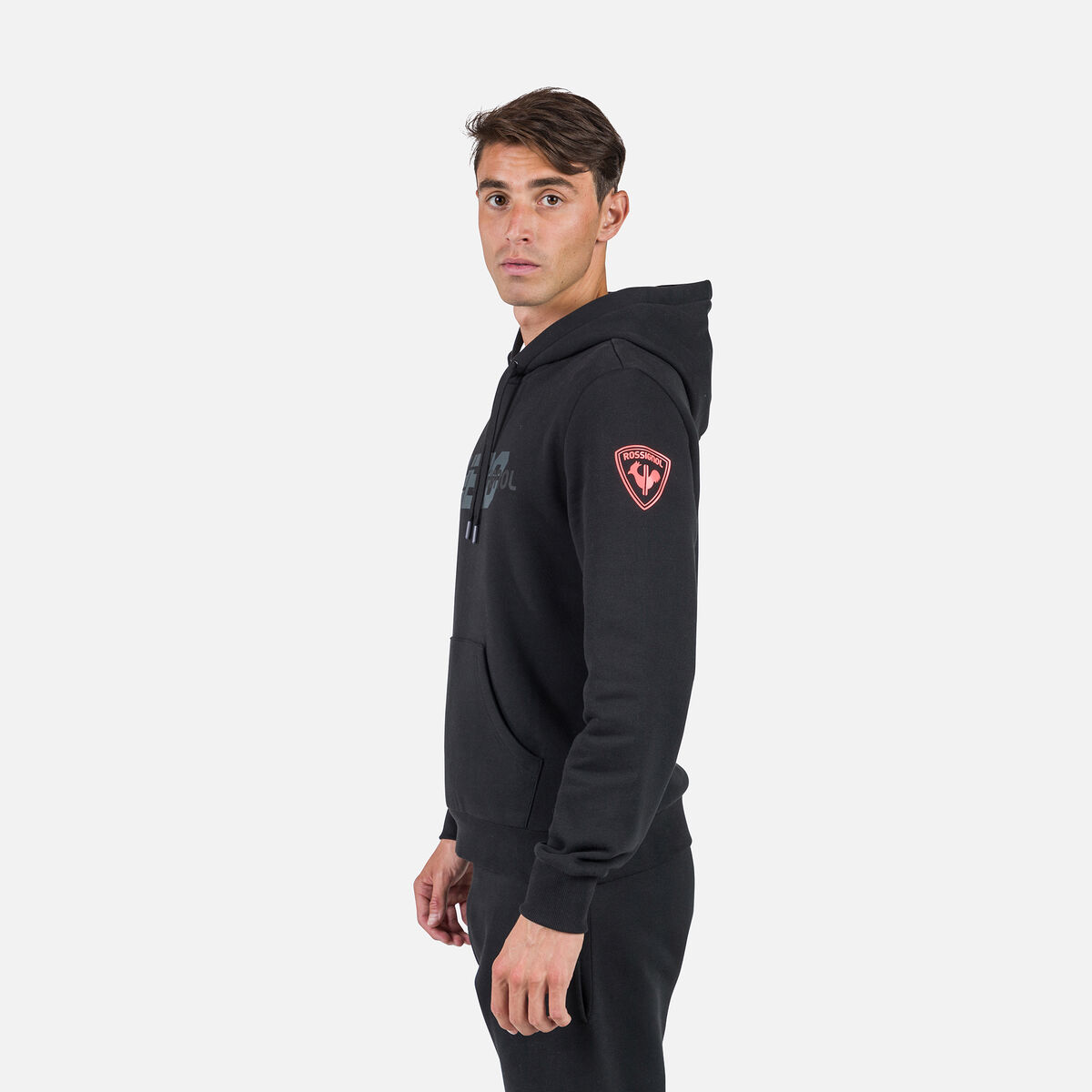 Rossignol Herrenkapuzenpullover Hero Black