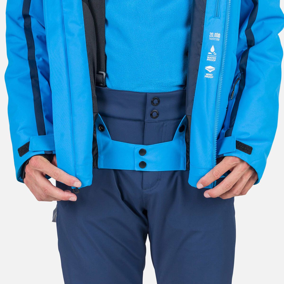 Rossignol Veste de ski homme Saluver blue