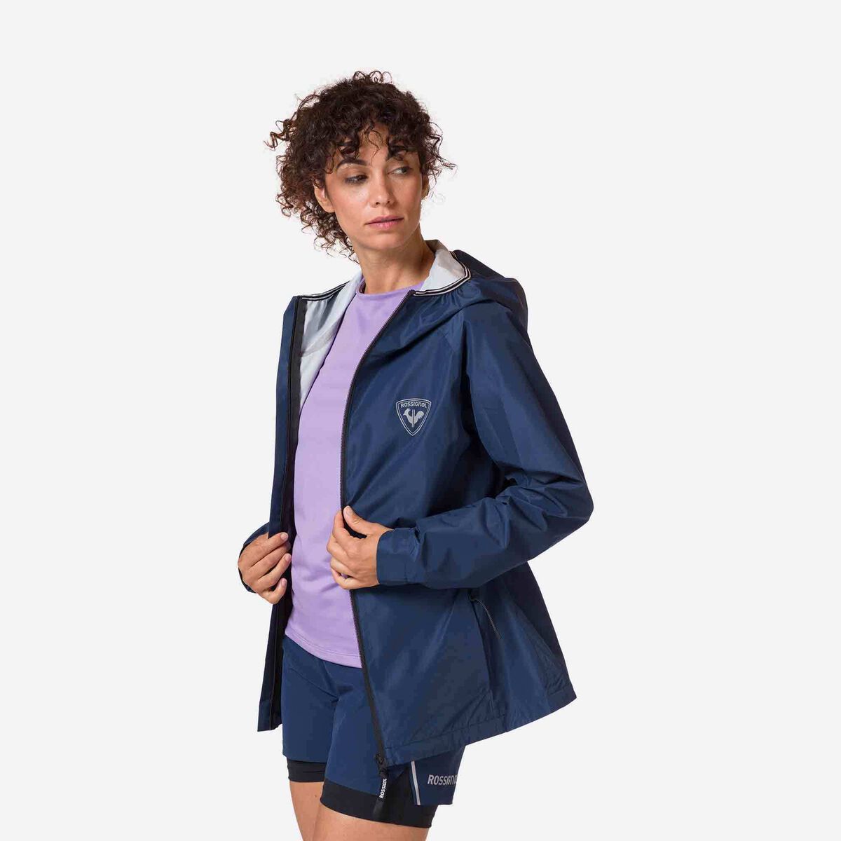 Rossignol Women's Active Rain Jacket Blue