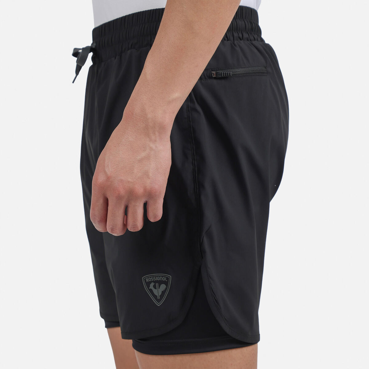 Rossignol Active 2-in-1-Shorts für Herren black