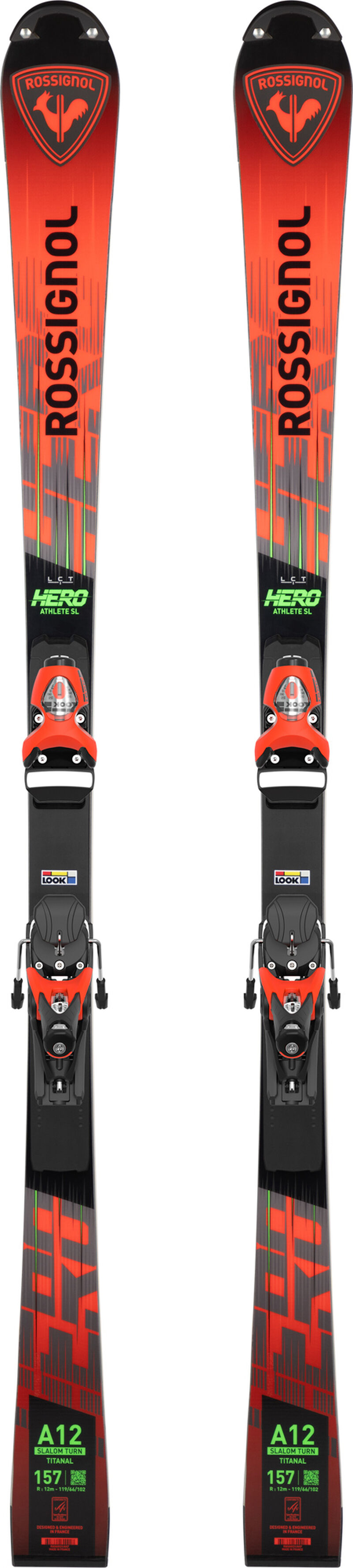 Rossignol Skis racing unisexe HERO ATHLETE FIS SL 157 R22 