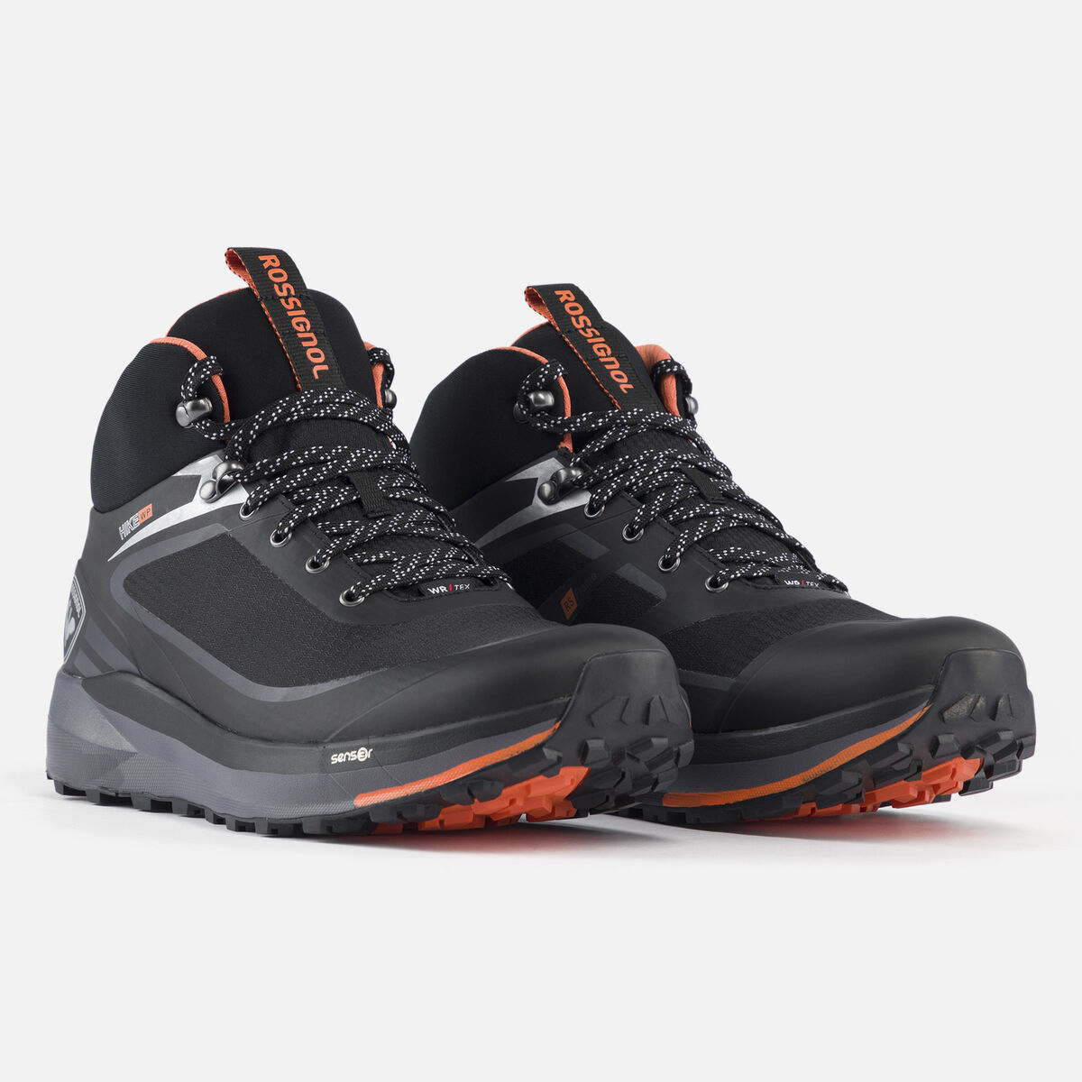 Rossignol Men's black waterproof hiking shoes black