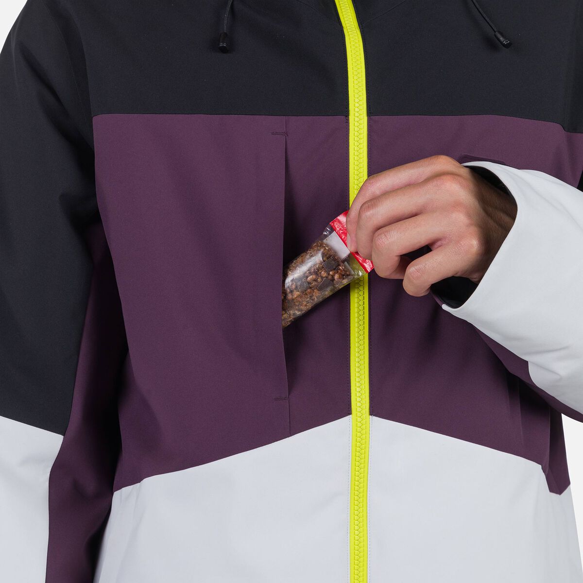 Rossignol Veste de ski homme Corbet's pinkpurple