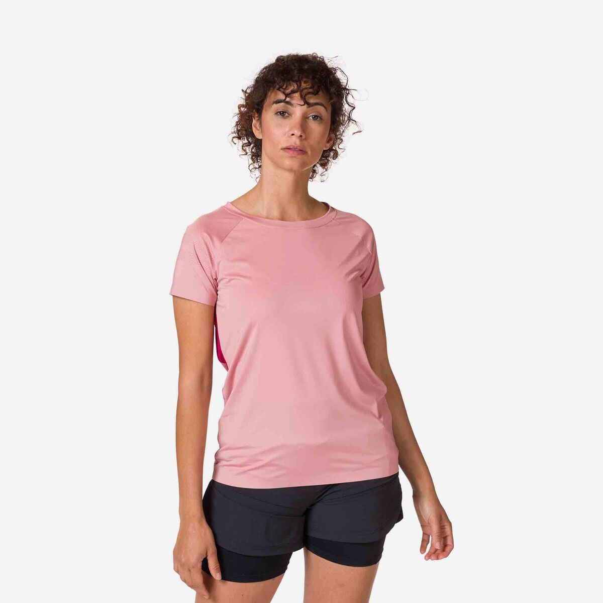 Rossignol T-shirt Tech Femme Pink/Purple