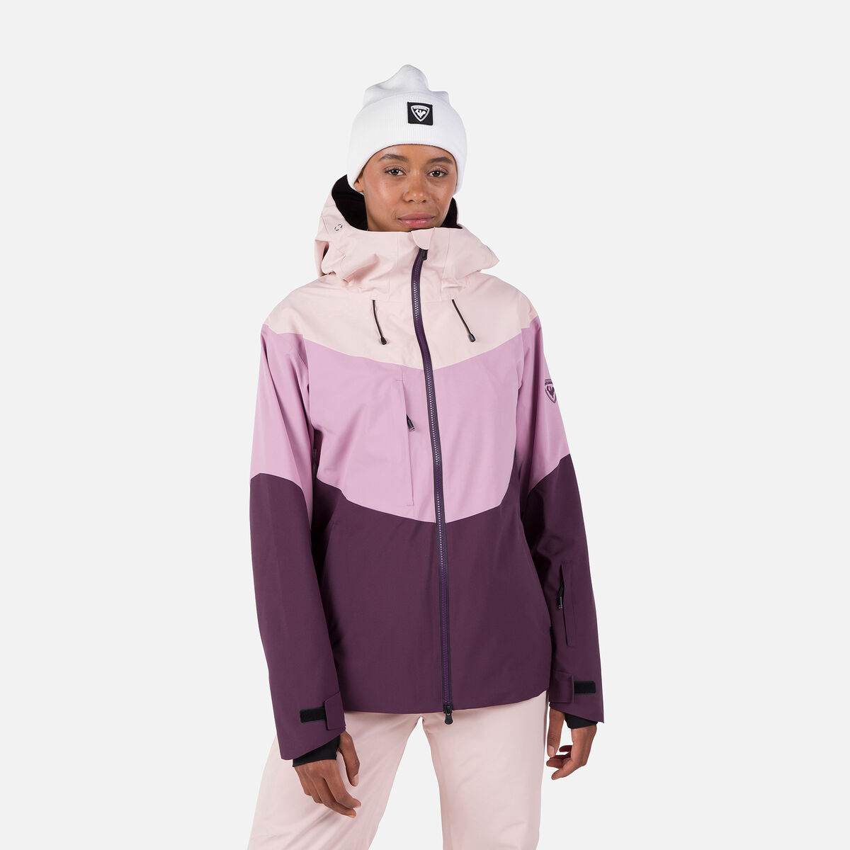 Rossignol Women's Corbet's 2L Ski Jacket Pink/Purple