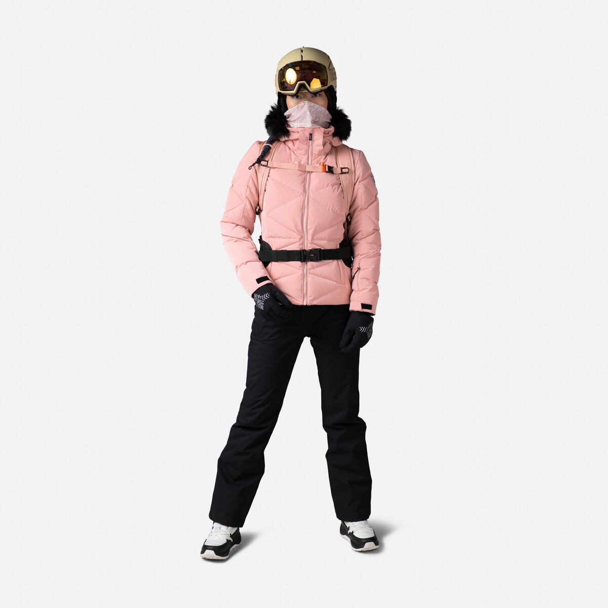 Rossignol Women's Staci Ski Jacket Pink/Purple