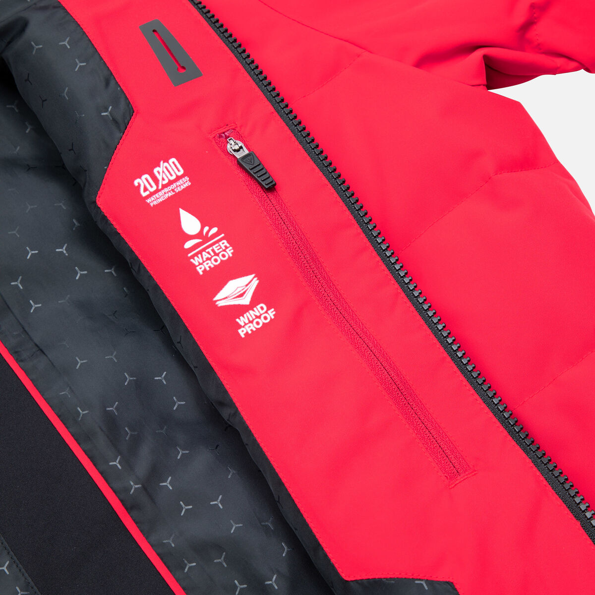 Rossignol Ski Jacket Rouge Crimson - Veste ski homme noir 2019