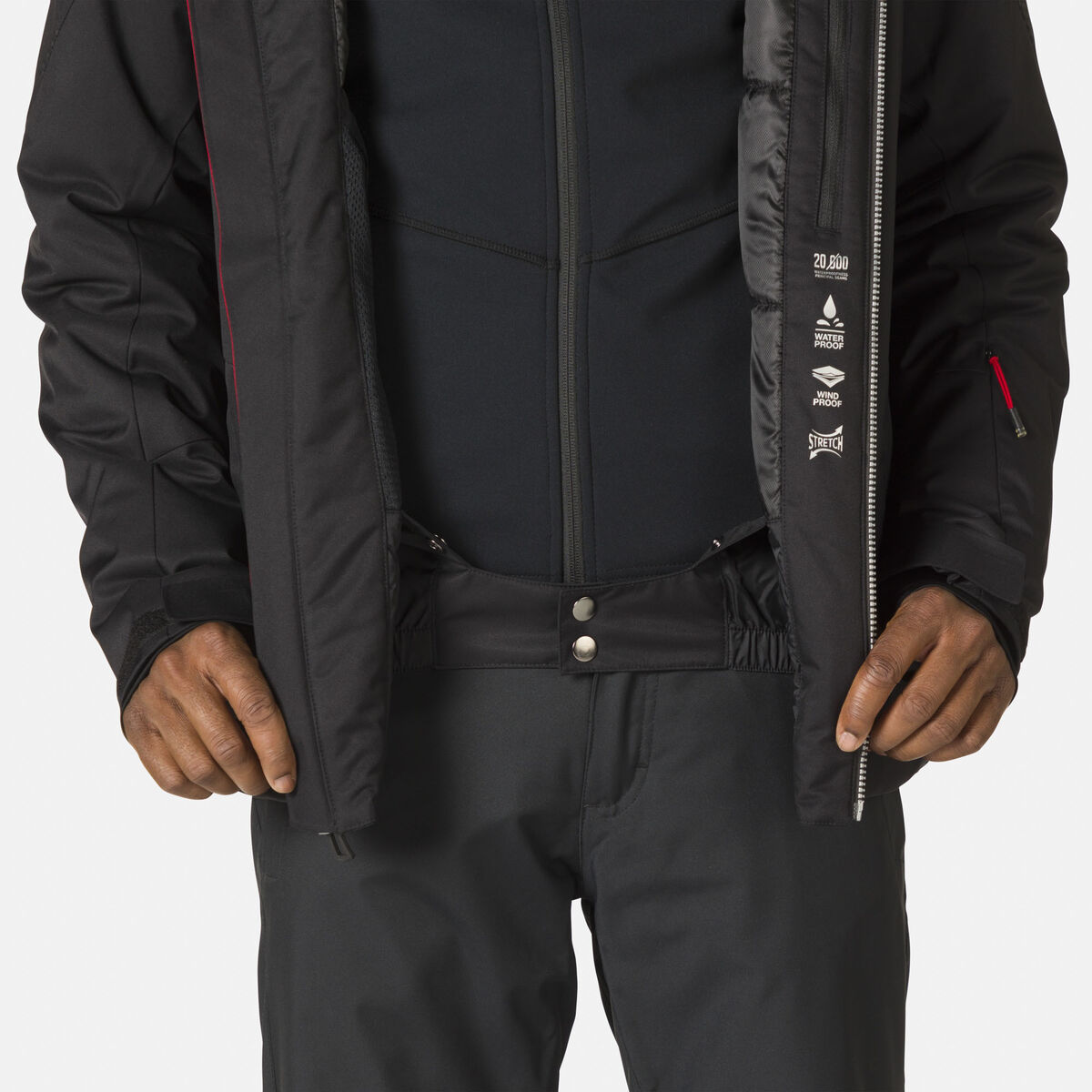 Rossignol Men's All Speed Ski Jacket black