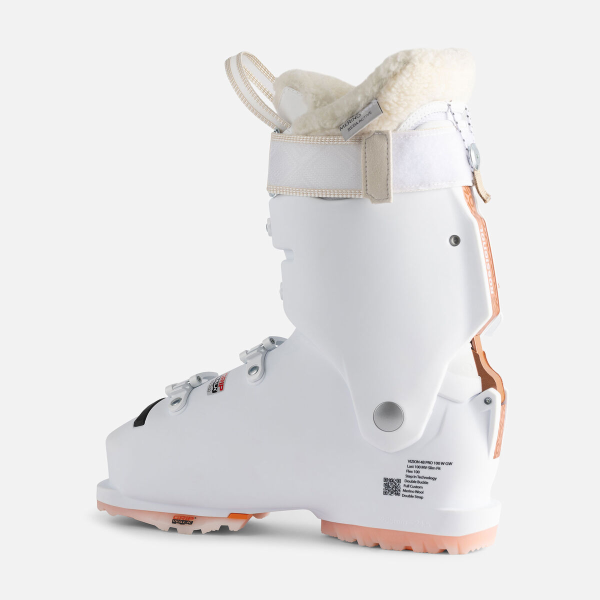 Rossignol Damen On Piste Skischuhe VIZION 4B PRO 100 GW 