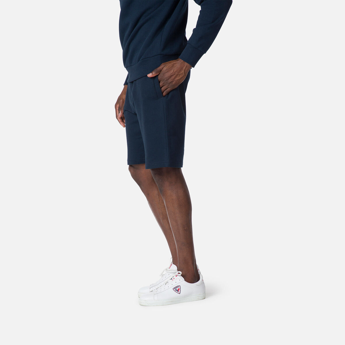 Rossignol Men's logo cotton shorts Blue