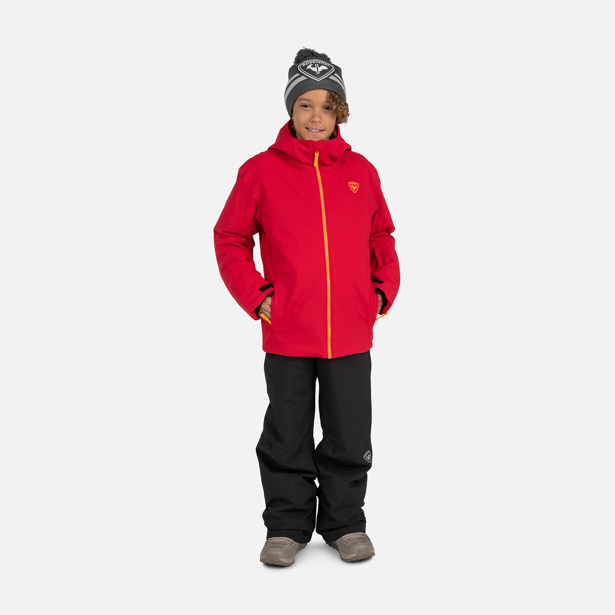 Rossignol Junior-Skijacke Strawpile Red