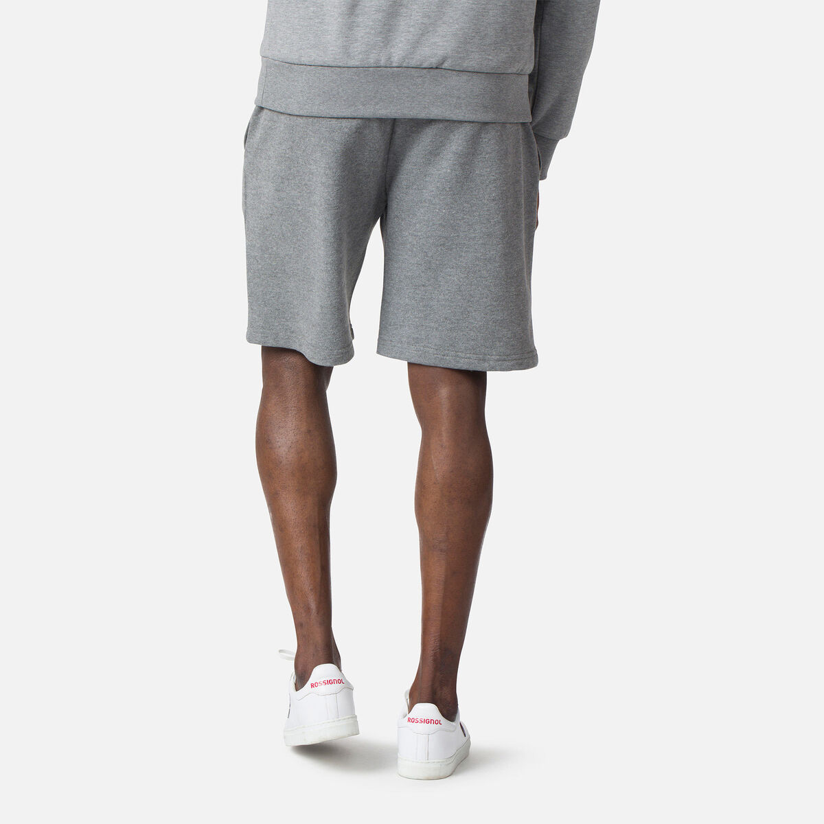 Rossignol Pantalón corto de algodón logo para hombre Grey