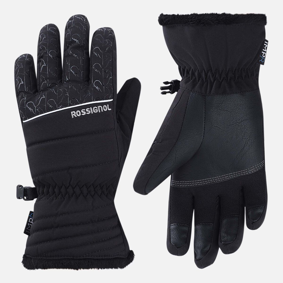 Rossignol Women's Temptation waterproof ski gloves Black