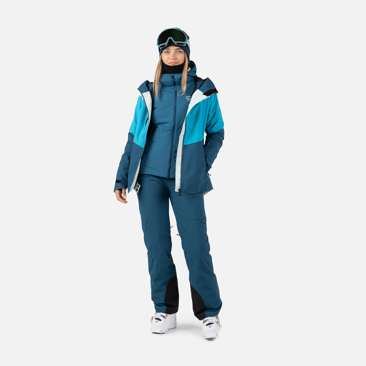 Rossignol Doudoune à capuche femme Opside Blue