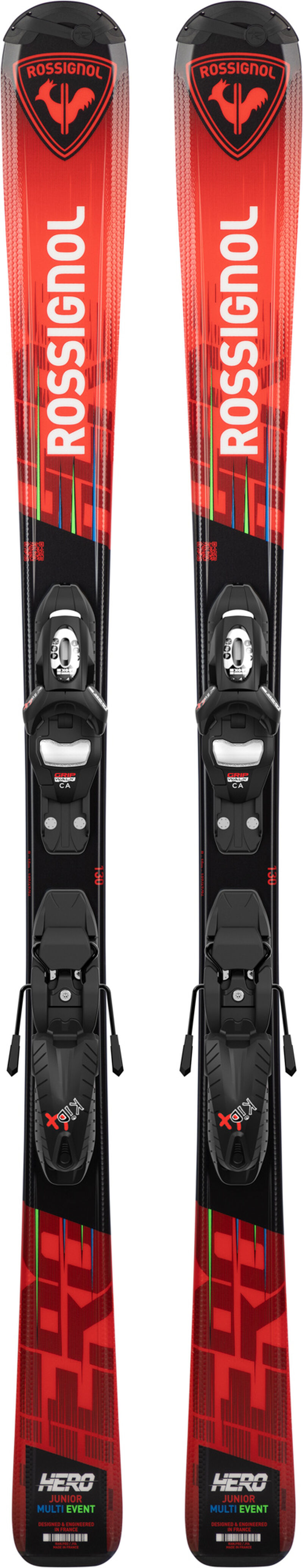 Rossignol Kid's On Piste Skis Hero Jr 100-140 (Kid-X) 