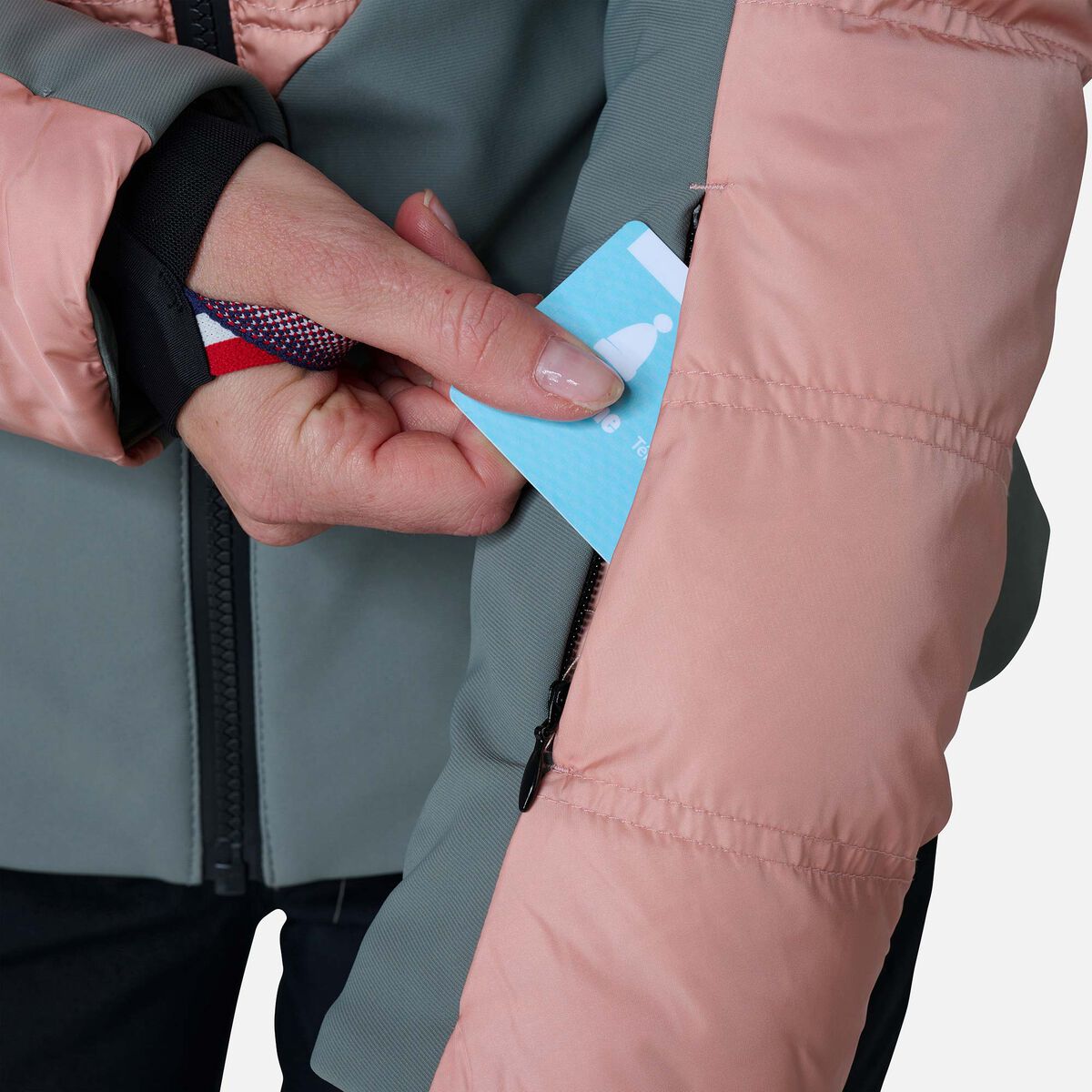 Rossignol Women's Victoire Hybrid Ski Jacket pinkpurple