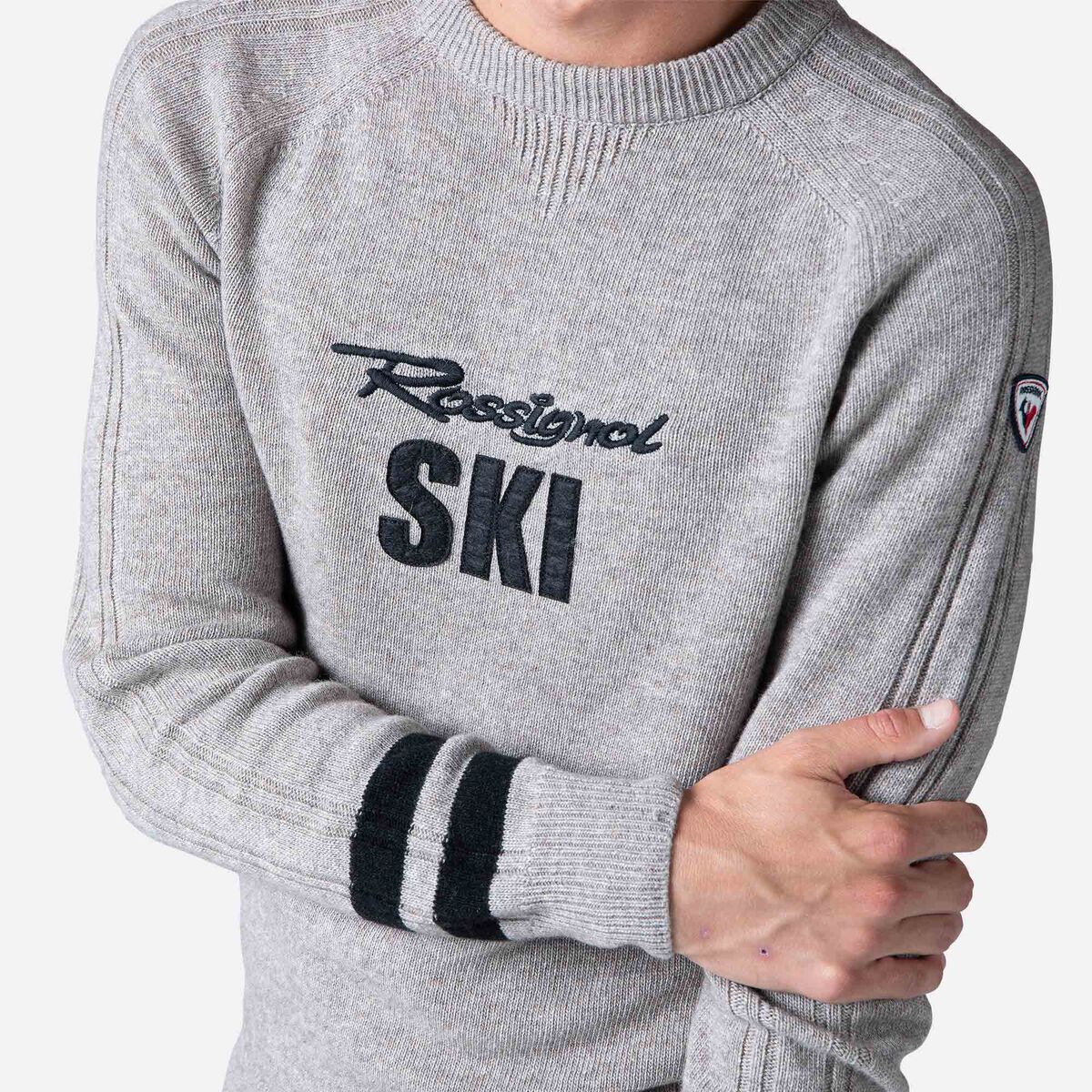 Rossignol Men's Signature Knit Sweater grey