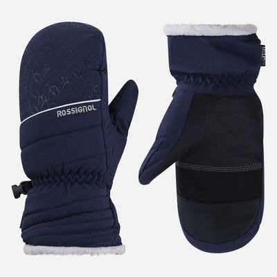 Rossignol Women's Temptation waterproof ski mittens blue
