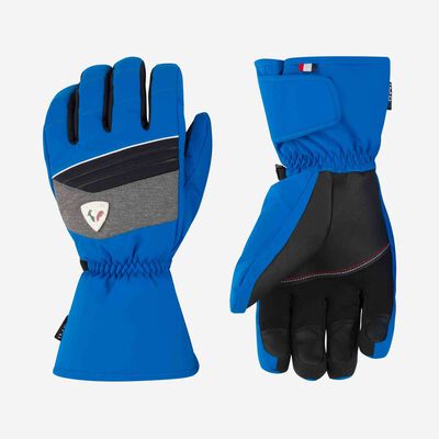 Rossignol Men's Legend waterproof ski gloves blue