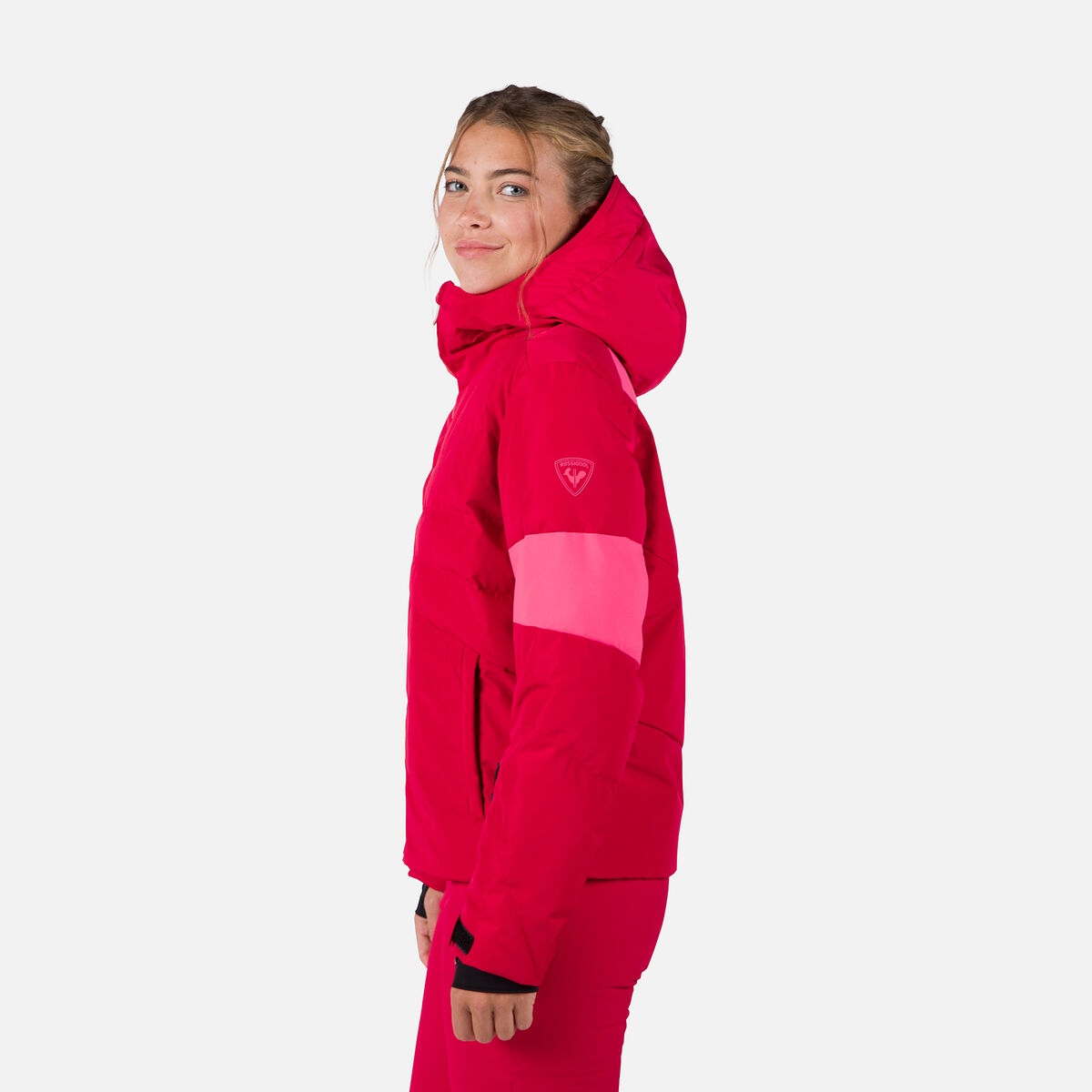 Rossignol Chaqueta de esquí acolchada mujer Wispile Red