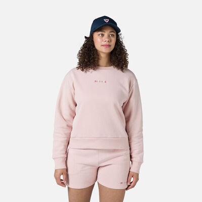 Rossignol Women's Embroidery Rossignol Sweatshirt pinkpurple