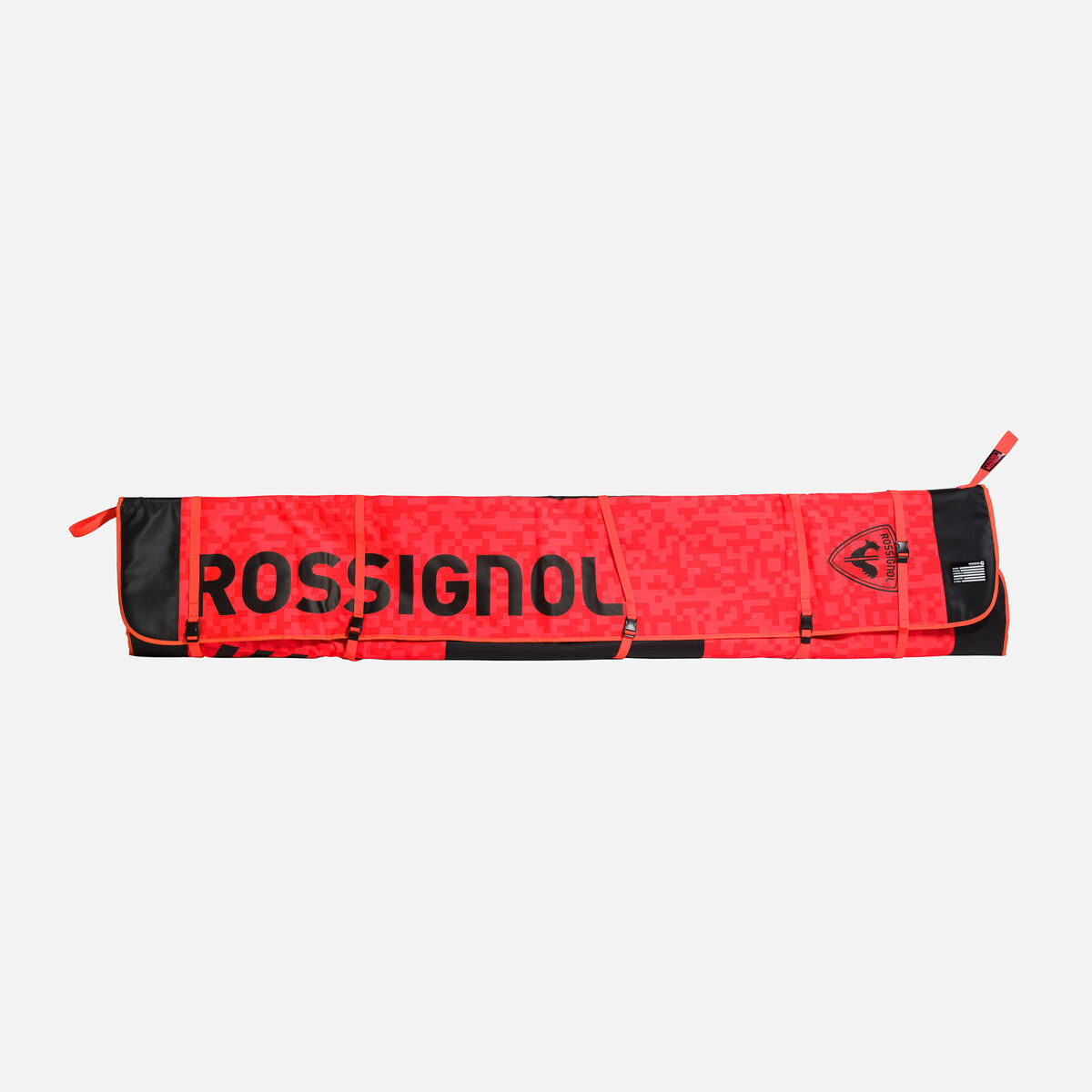 Rossignol Housse de ski unisexe Hero 4 paires 240 cm Red